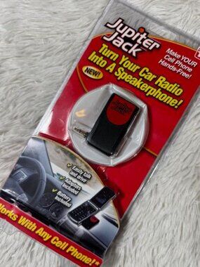 As Seen on TV Jupiter Jack - Turn Your Car Radio Into A Speakerphone